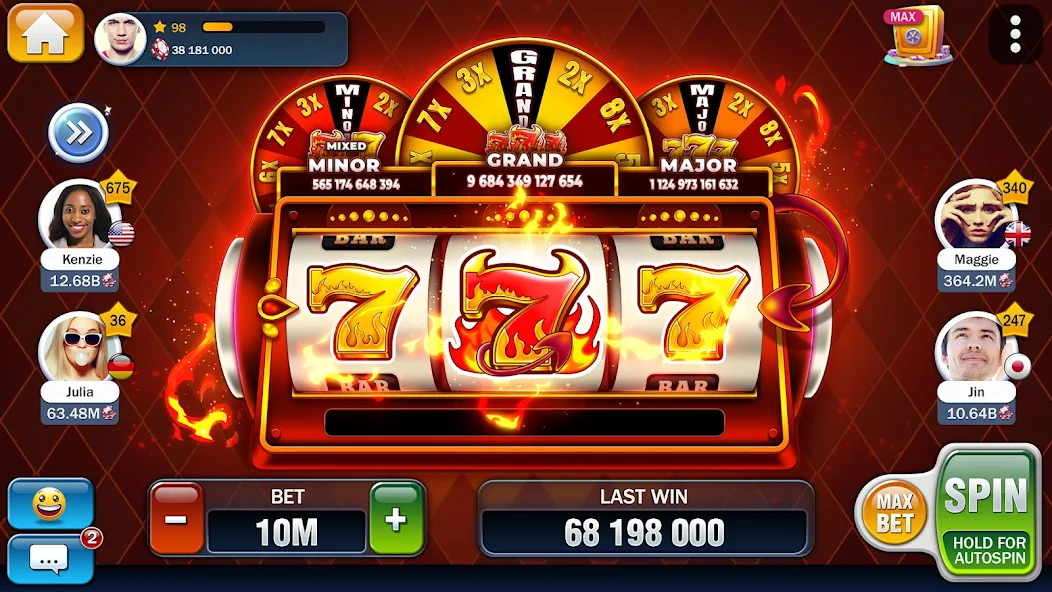 Colagem visual de diversos tipos de jogos de slot no Betano Cassino, incluindo clássicos, vídeo e jackpot progressivo